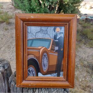 Cyborg Waylon Jennings Outlaw Country Art Print By Neon Nicho Arizona map